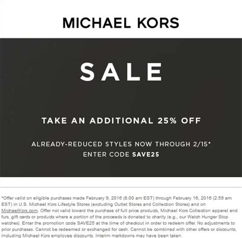 Michael Kors outlet coupon Groupon